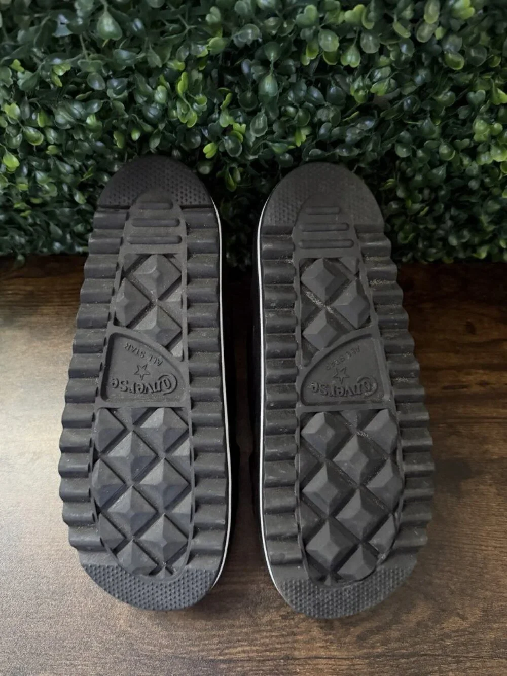 Converse Chuck Taylor All Star Black Slip-on Sandals Women’s Size 7 Shoes